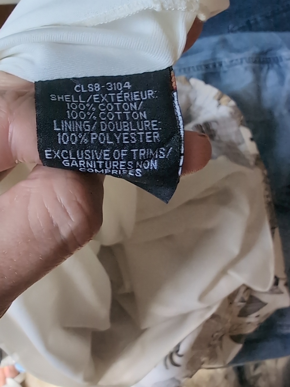 Y2K Floral A-Line Skirt Cream Black Cream Size Small Vintage Cotton Boho Twee - Picture 10 of 10